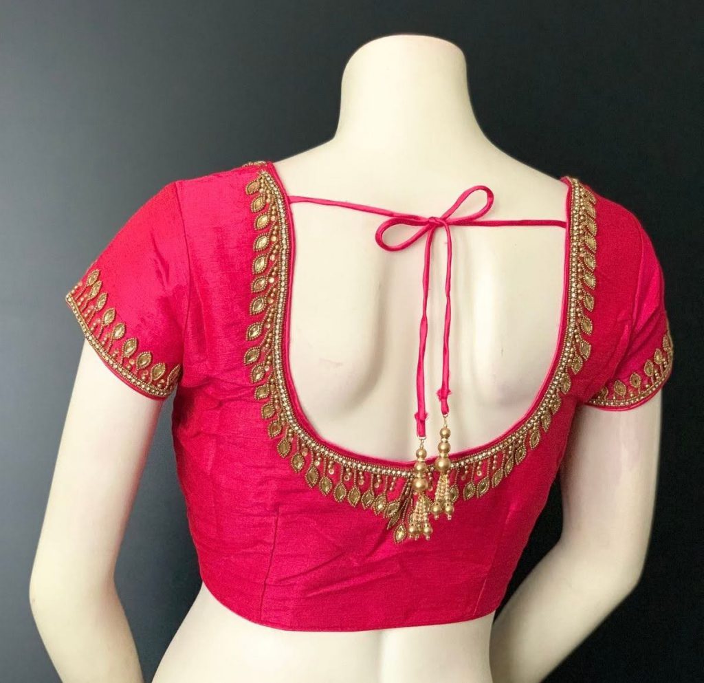 Aari Work – Hand Work Design – Maggam Work – Bridal Blouse Designs ...